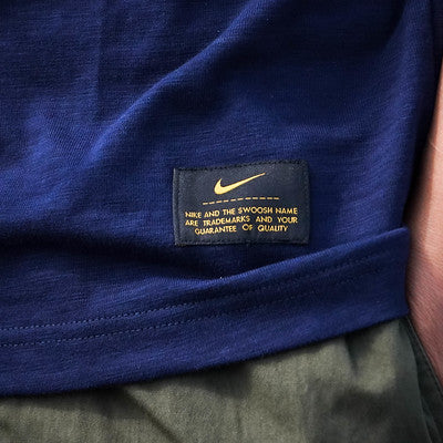 NIKE TEE KNIT TOP DARK OBSIDIAN