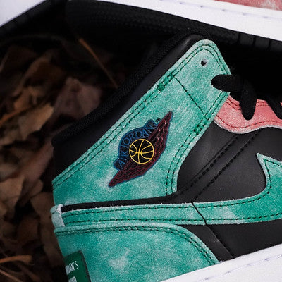 AIR JORDAN 1 MID GS MJ PLAYGROUND GS
