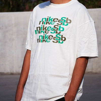 NIKE TEE SB SKATE SAIL LET COLOR