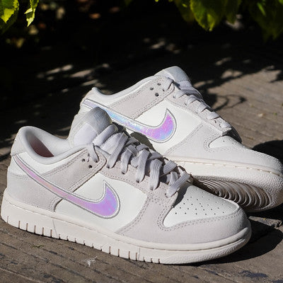 NIKE DUNK LOW IRIDISCENT SWOOSH W
