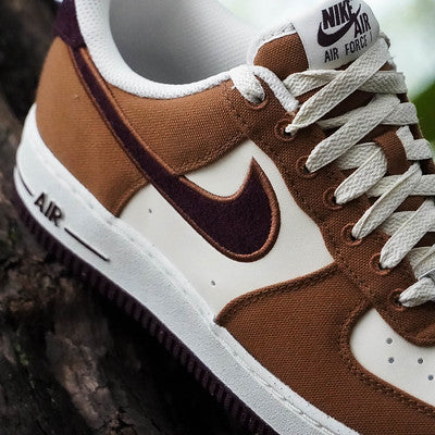 NIKE AIR FORCE ONE LOW LIGHT BRITISH TAN Barrio Warrior