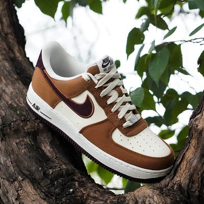 NIKE AIR FORCE ONE LOW LIGHT BRITISH TAN
