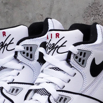 NIKE AIR FLIGHT 89 WHITE BLACK GS