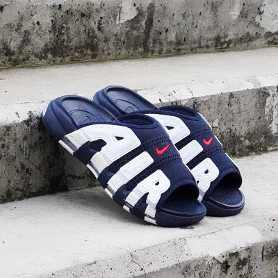 NIKE AIR MORE UPTMEPO SLIDE OLYMPIC