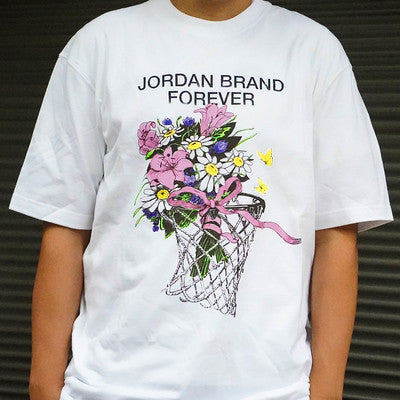 JORDAN TEE FOREVER WHITE FLOWER