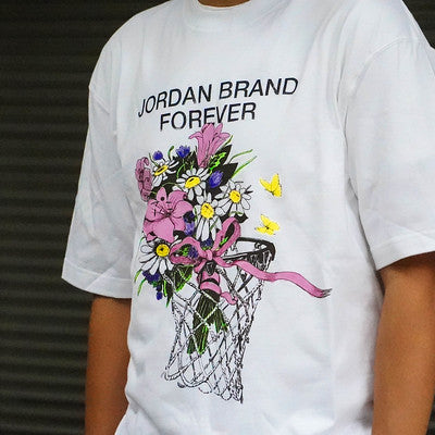 JORDAN TEE FOREVER WHITE FLOWER