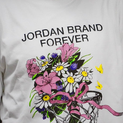 JORDAN TEE FOREVER WHITE FLOWER