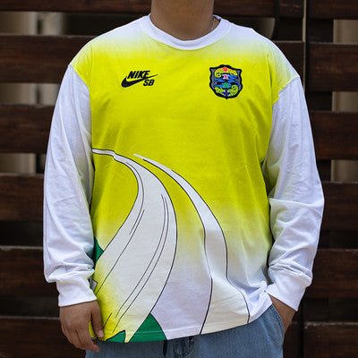NIKE SB TEE LONG SLEEVE AGNOSTIC WHITE