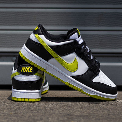 NIKE DUNK LOW BLACK BRIGHT CACTUS