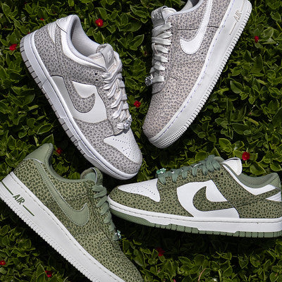 NIKE DUNK LOW SAFARI OIL GREEN W