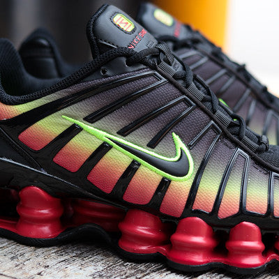 NIKE SHOX TL VOLT FIRE RED W