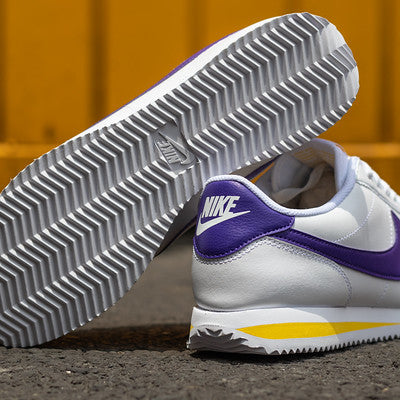 Nike cortez lakers hotsell