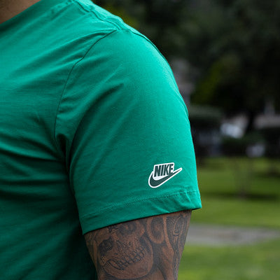 NIKE TEE RAY SWOOSH GREEN