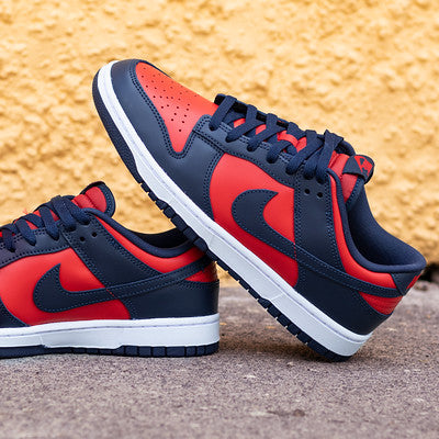 NIKE DUNK LOW UNIVERSITY RED OBSIDIAN