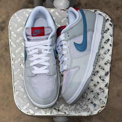 NIKE DUNK LOW SILVER BLUE