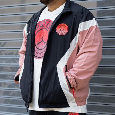 JORDAN PSG JACKET BLACK RUST PINK