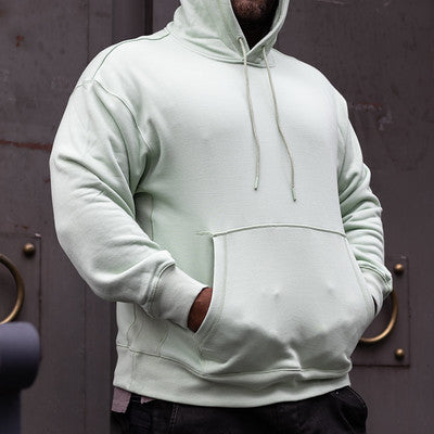 NIKE WOOL HOODIE HONEYDEW