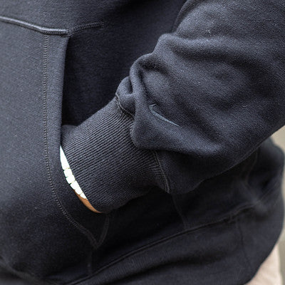 NIKE WOOL HOODIE BLACK