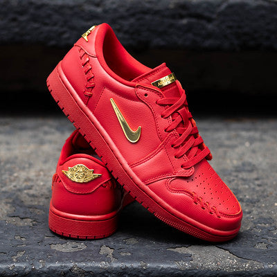 AIR JORDAN 1 LOW MM RED METALLIC W