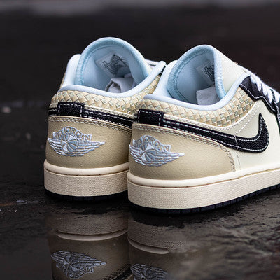 AIR JORDAN 1 LOW COCONUT MILK BLACK