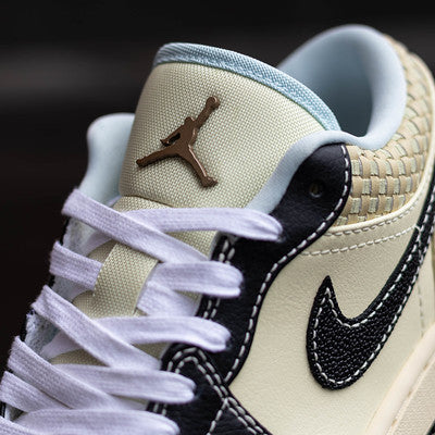 AIR JORDAN 1 LOW COCONUT MILK BLACK