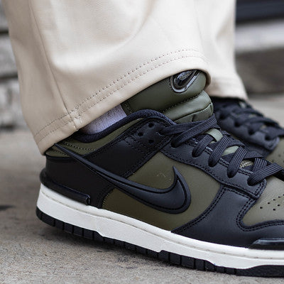 NIKE DUNK LOW TWIST OLIVE BLACK W