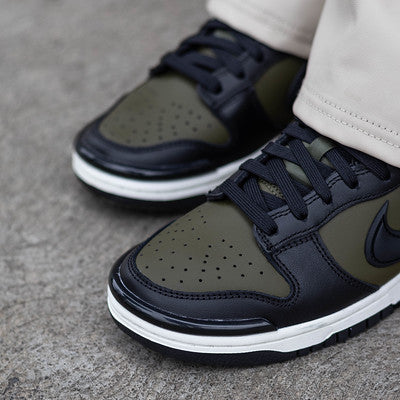 NIKE DUNK LOW TWIST OLIVE BLACK W