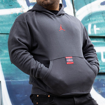 JORDAN HOODIE WHO OFF NOIR