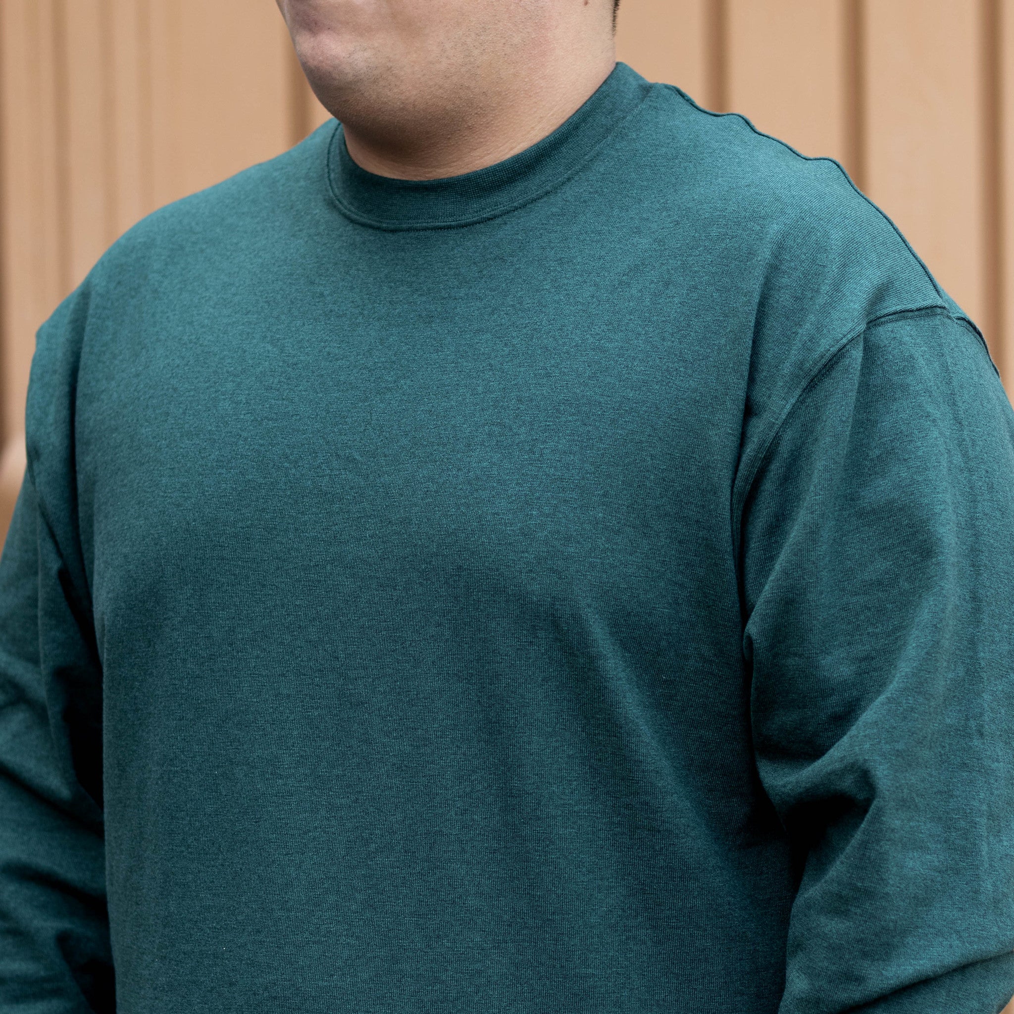 NIKE TEE LONG WOOL GREEN
