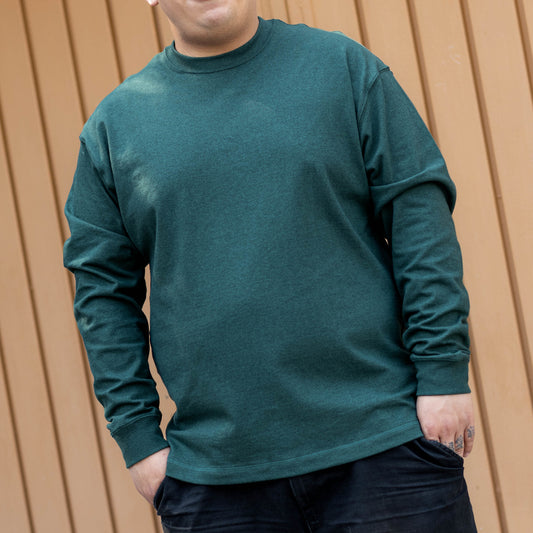 NIKE TEE LONG WOOL GREEN