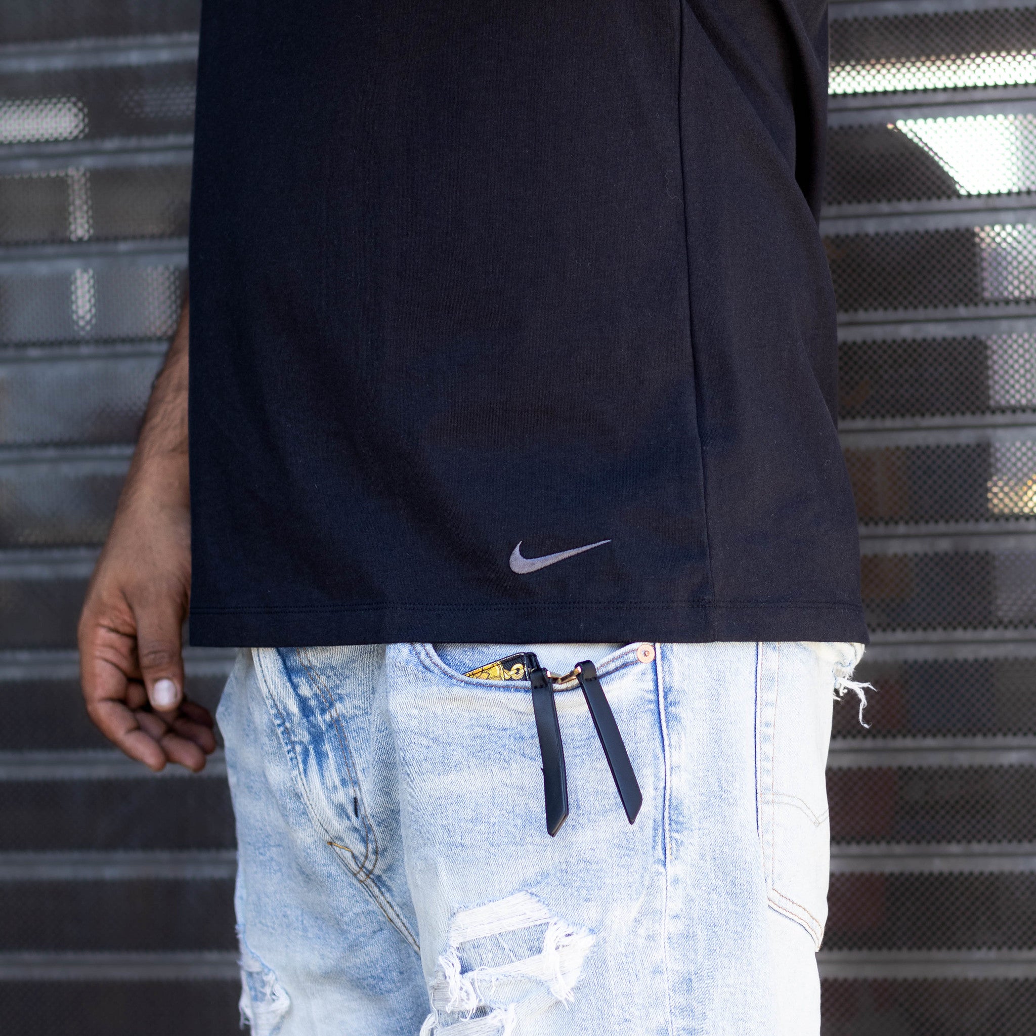 NIKE TEE LBR BLACK