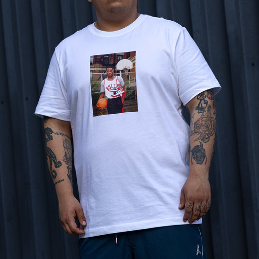 JORDAN TEE PHOTO J1 WHITE
