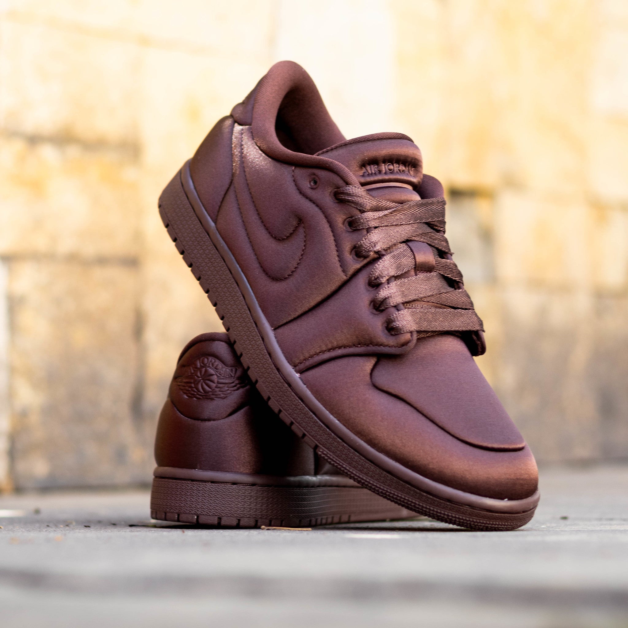 AIR JORDAN 1 LOW MM SATIN EARTH W