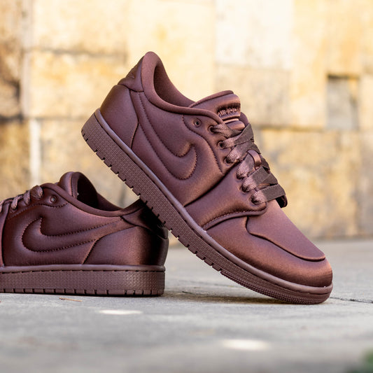 AIR JORDAN 1 LOW MM SATIN EARTH W