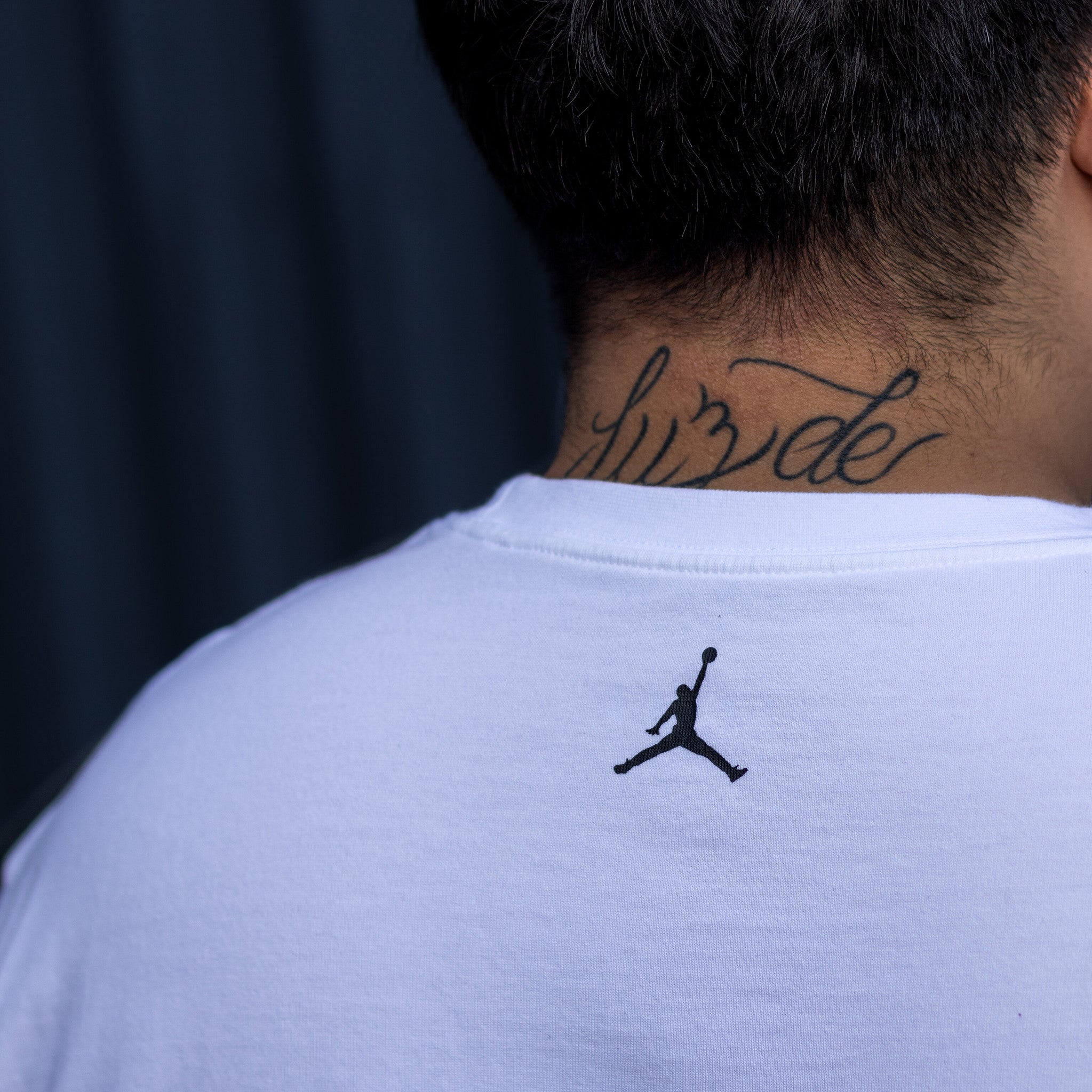 JORDAN TEE REISSUE WHITE GYM RED