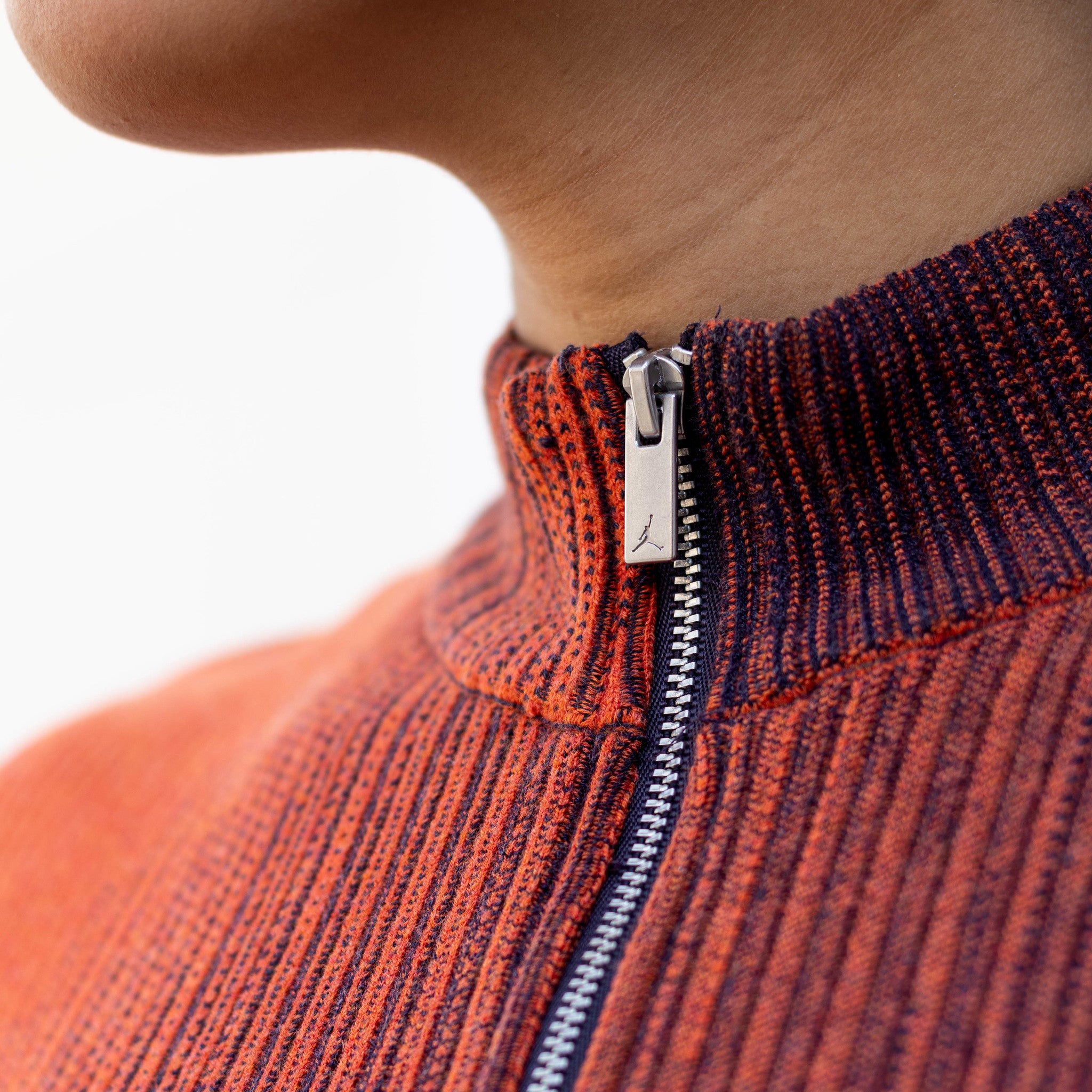 JORDAN ZIP KNIT TOP GRADIENT