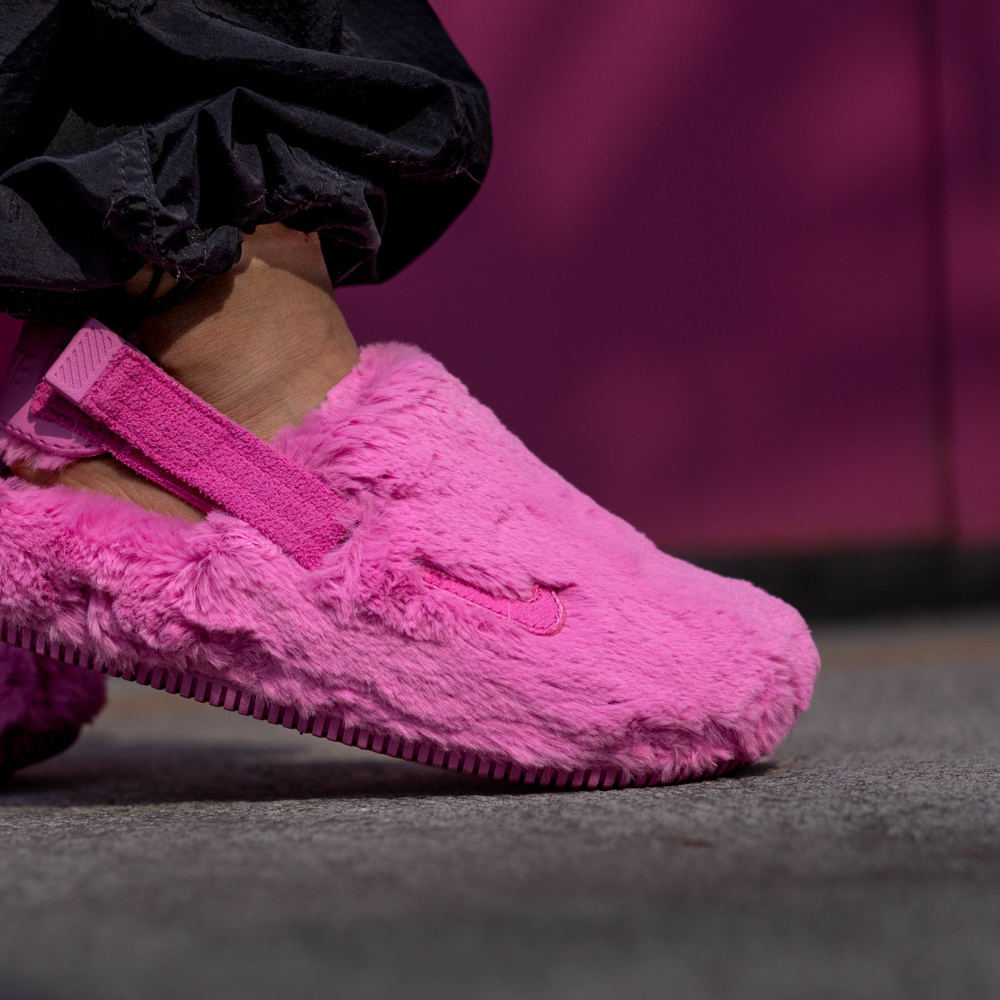 NIKE CALM MULE PLAYFUL PINK W