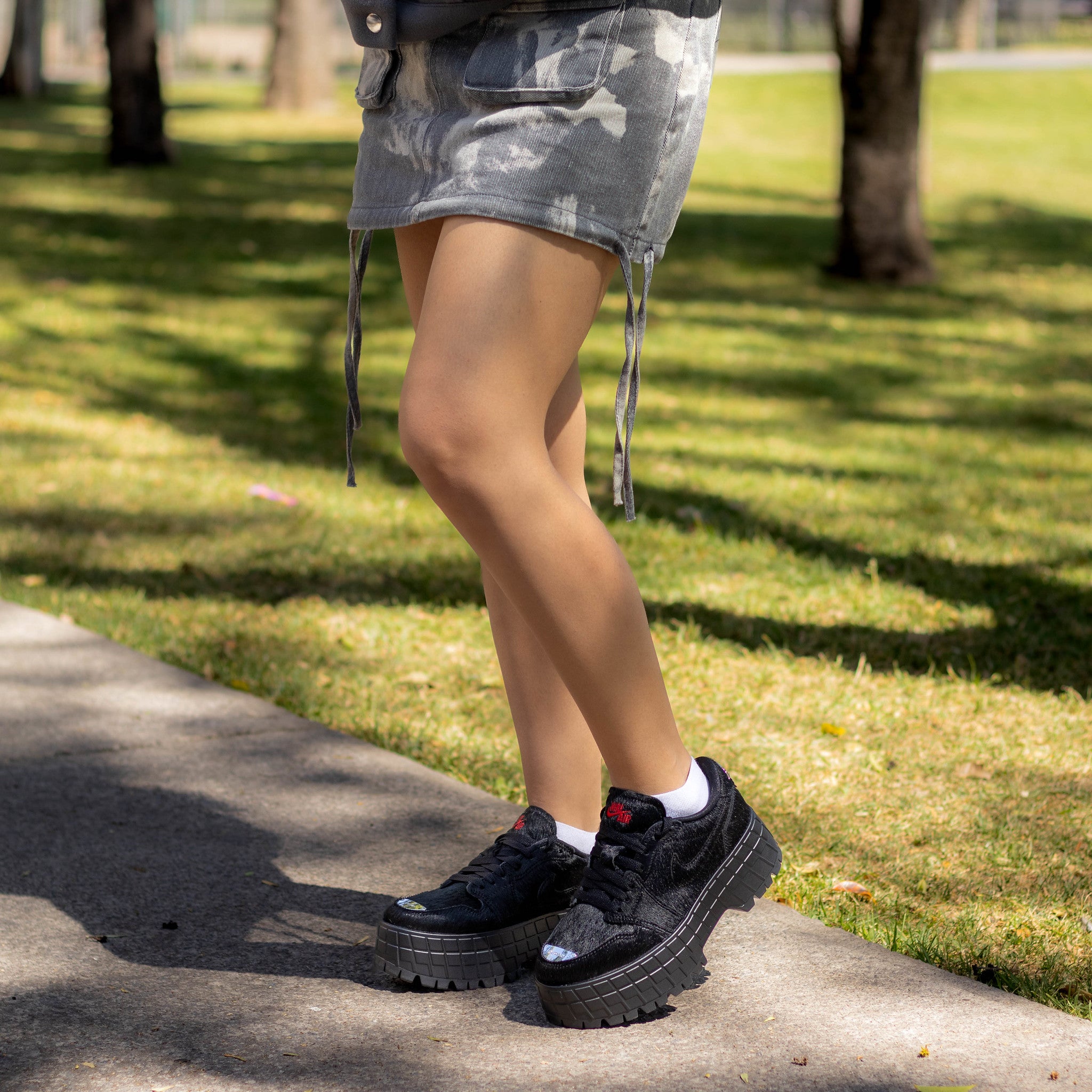 AIR JORDAN 1 BROOKLYN LOW BLACK W