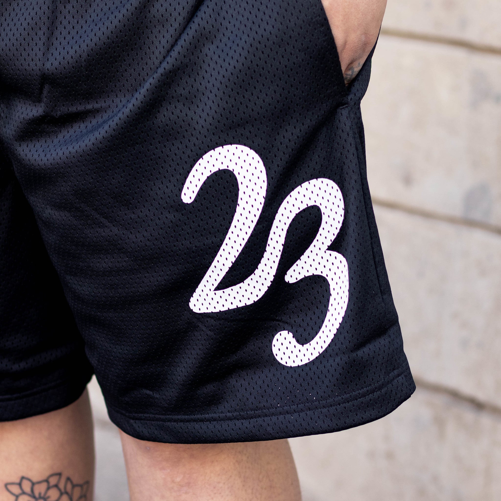 JORDAN SHORT MESH BLACK MVP