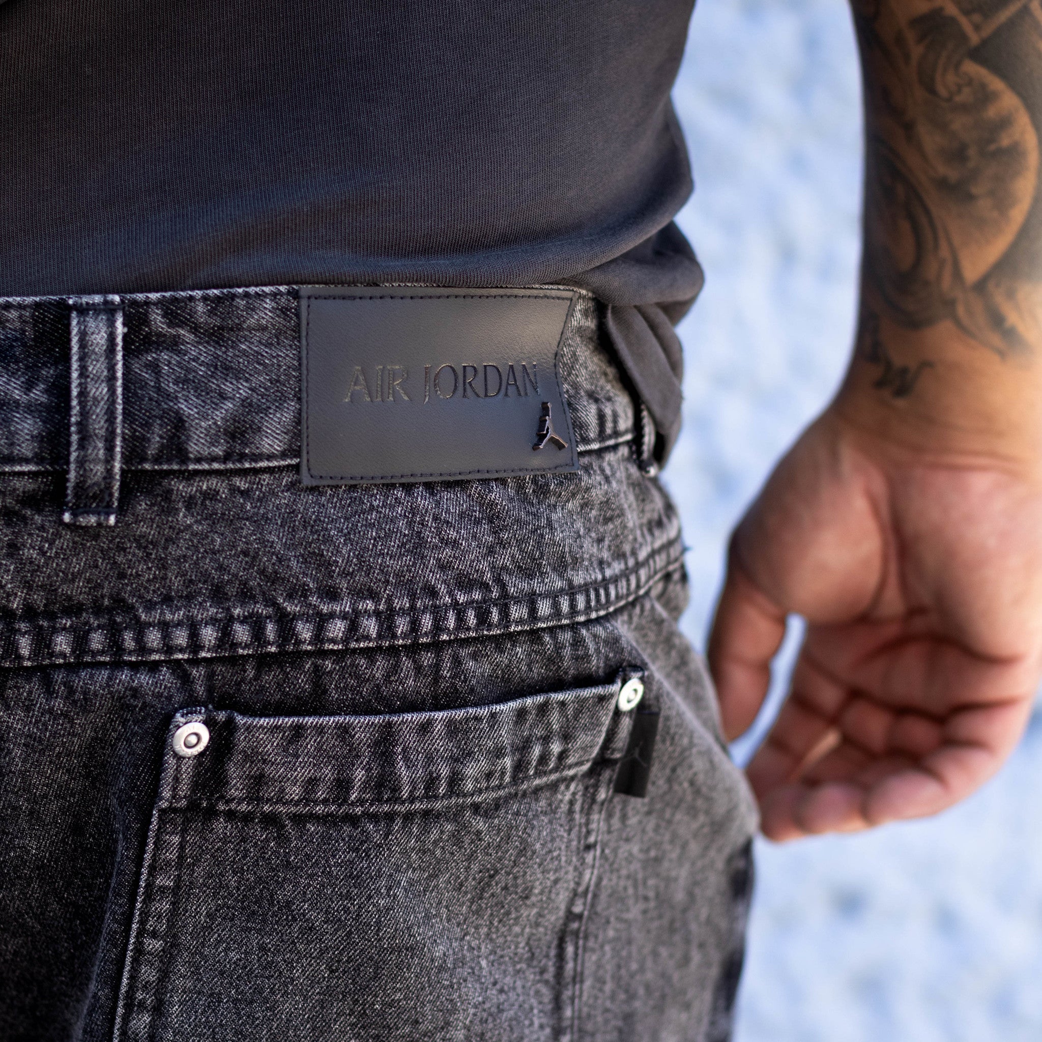 JORDAN TROUSERS CHINO PANTS FLAT BLACK