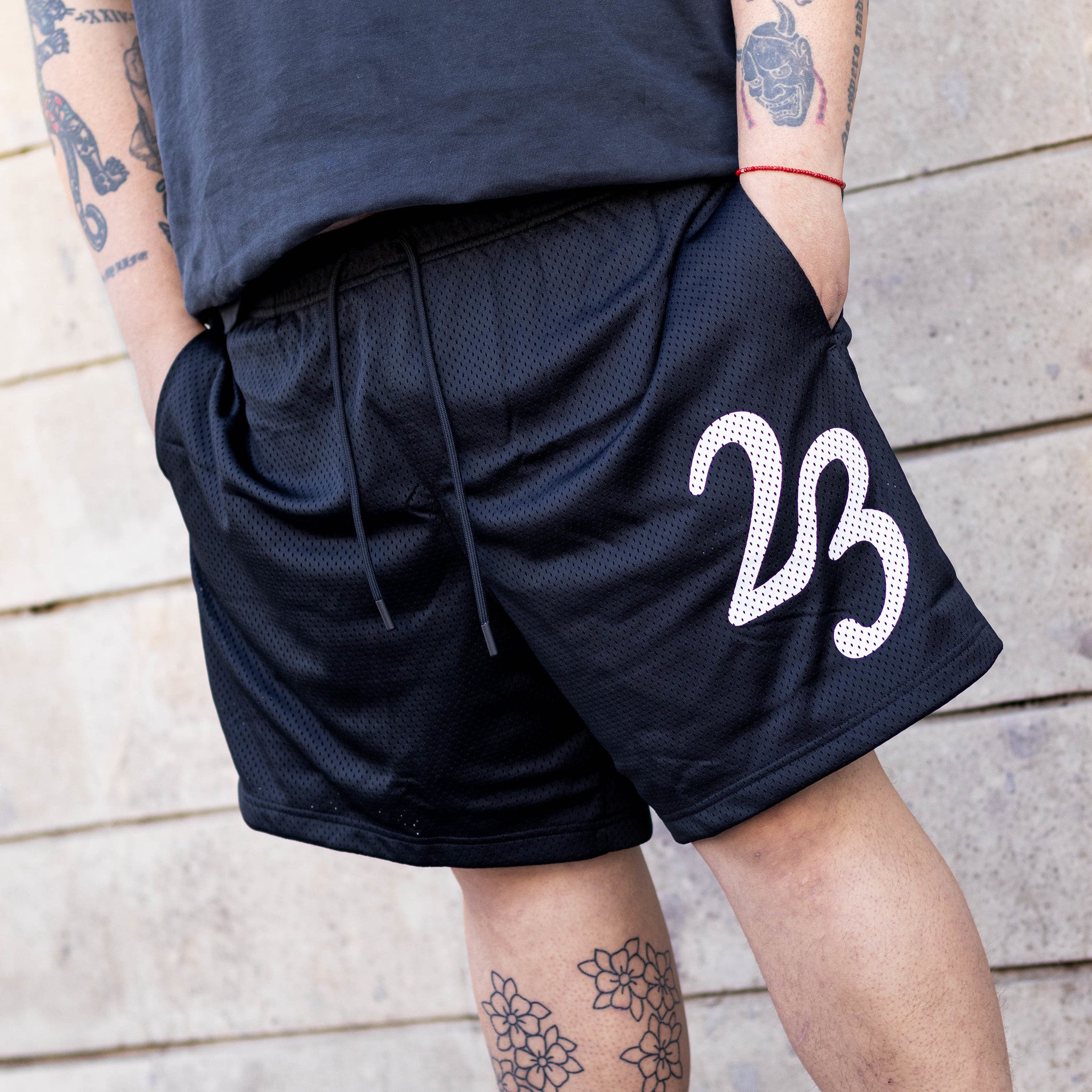 JORDAN SHORT MESH BLACK MVP