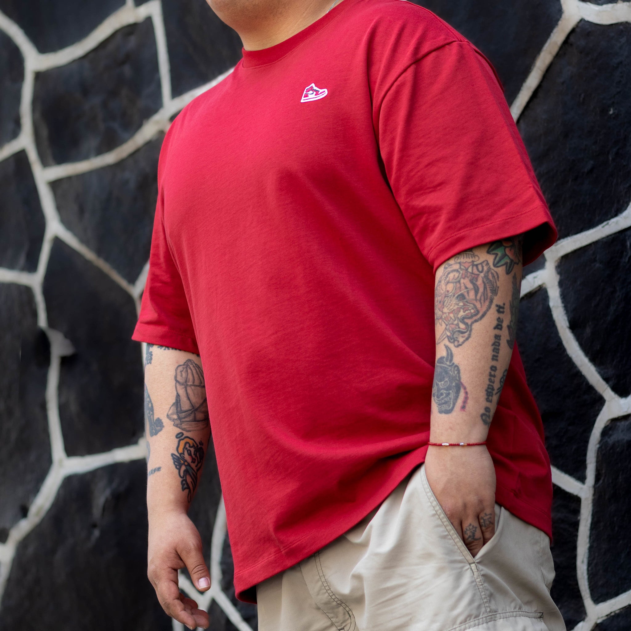 JORDAN TEE MINI J1 RED