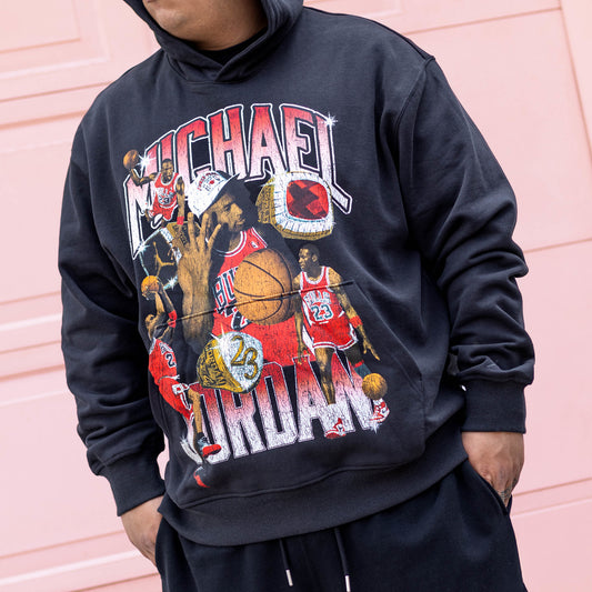 JORDAN HOODIE ESSENTIAL 85 PHOTO CHAMP BLACK