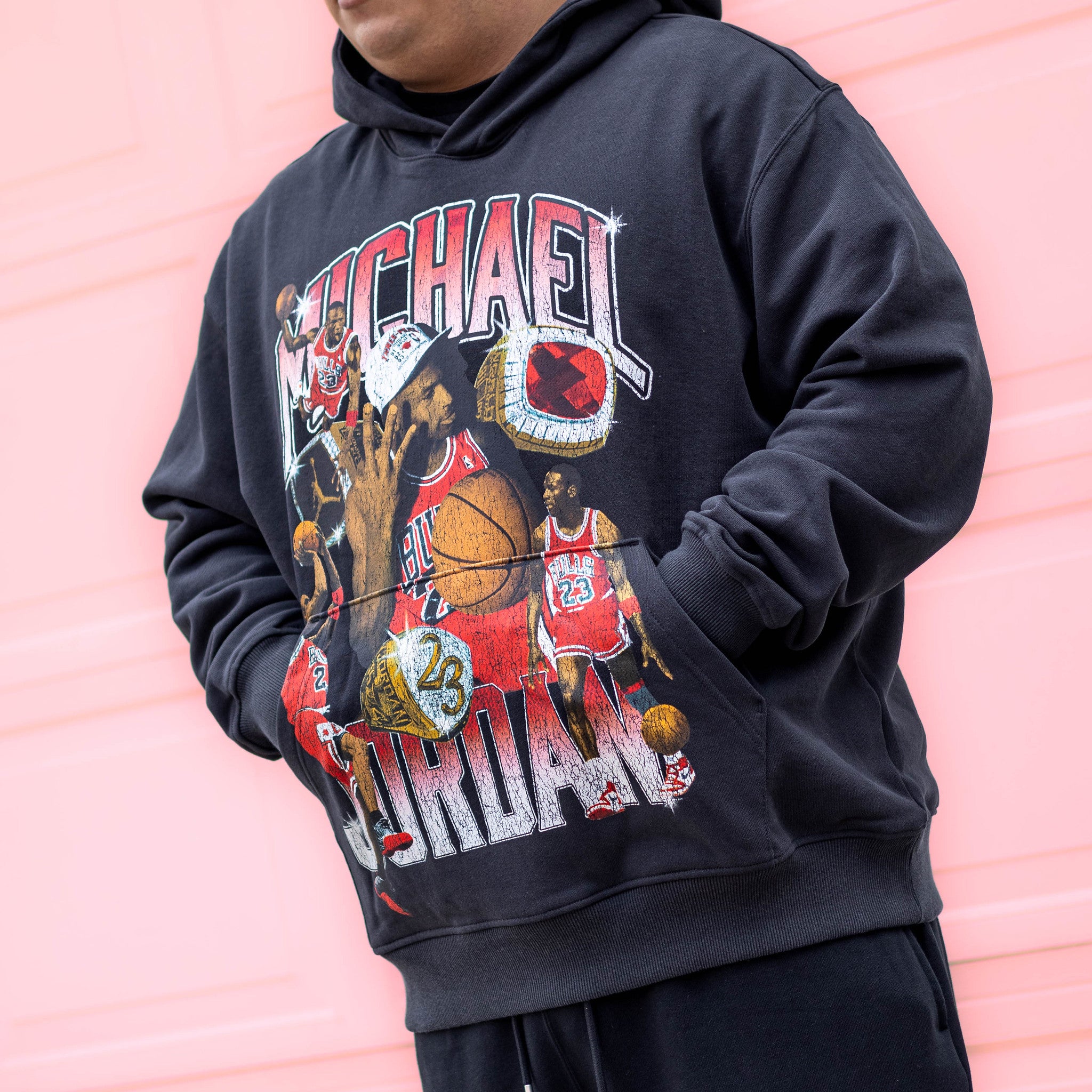 JORDAN HOODIE ESSENTIAL 85 PHOTO CHAMP BLACK