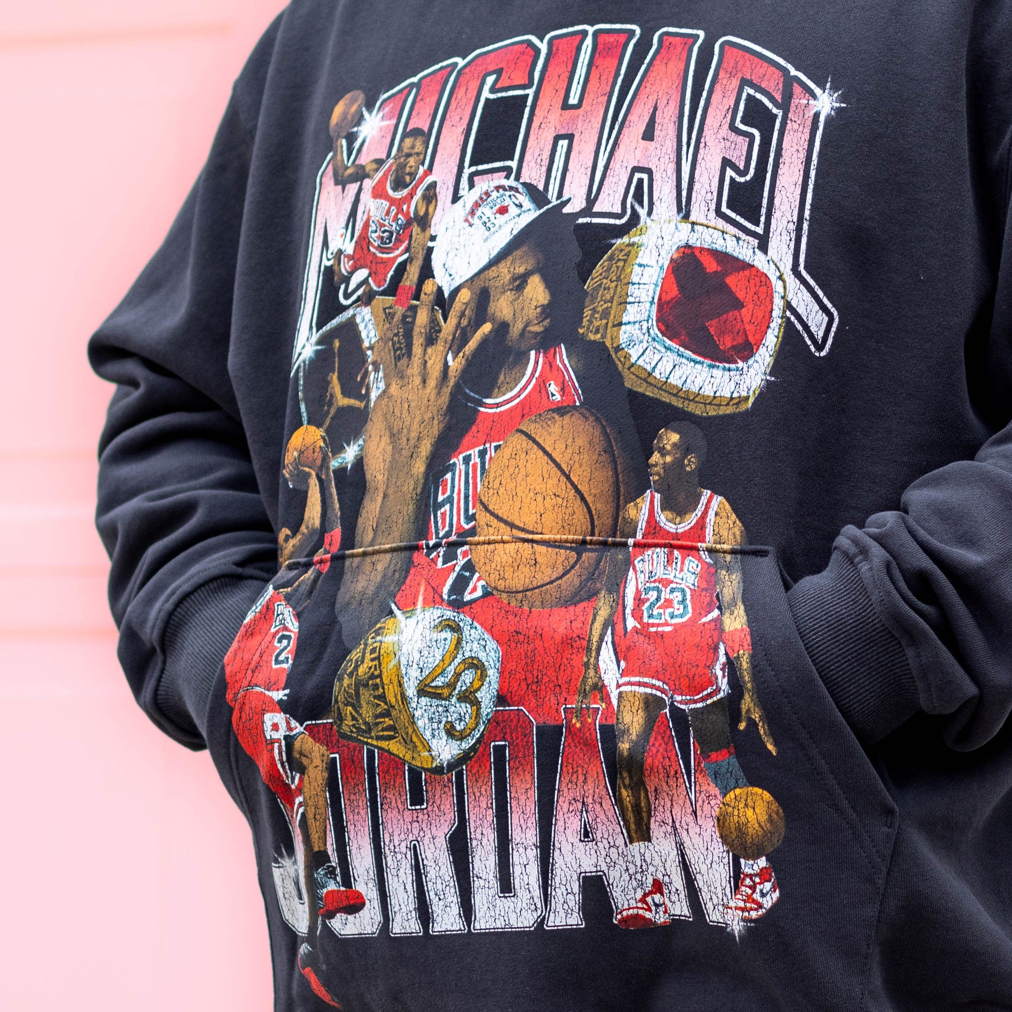 JORDAN HOODIE ESSENTIAL 85 PHOTO CHAMP BLACK