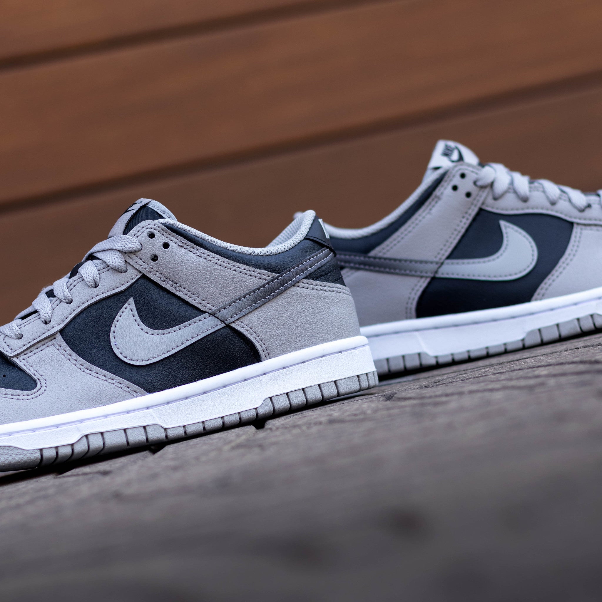 NIKE DUNK LOW COLLEGE GREY BLACK GS