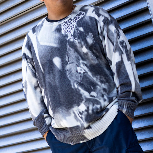 JORDAN KNIT SWEATER PHOTO GREY