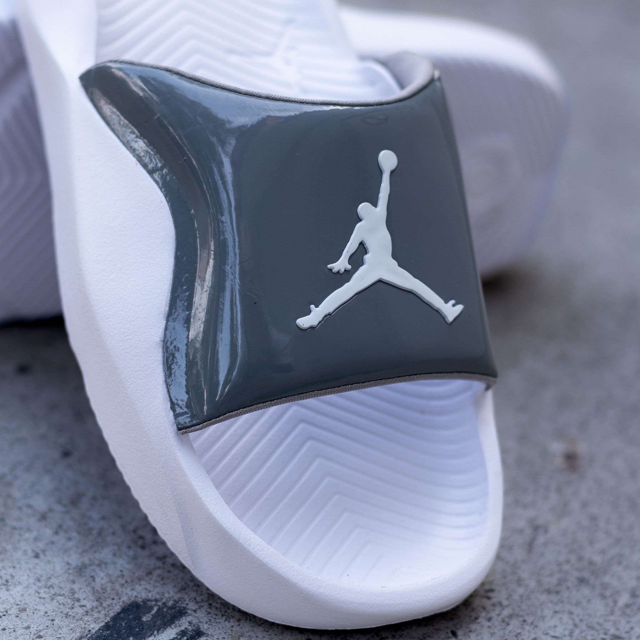 JORDAN FRANCHISE SLIDE COOL GREY