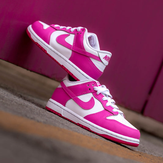 NIKE DUNK LOW LASER FUCHSIA PS