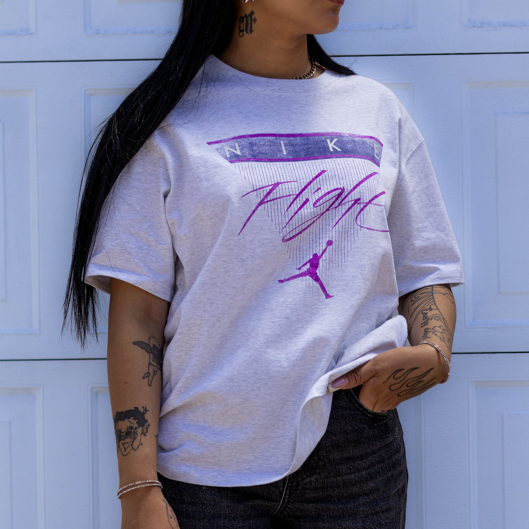 JORDAN TEE FLIGHT HERITAGE W BIRCH
